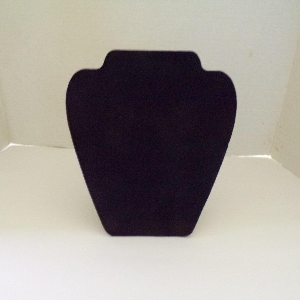 Black Felt Necklace Display Stand